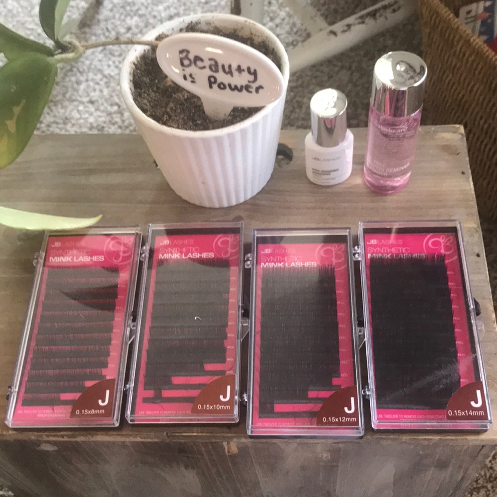 “J” curl JB lashes